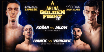 Arena Golden Fight: Borilački spektakl ove subote u Zaprešiću